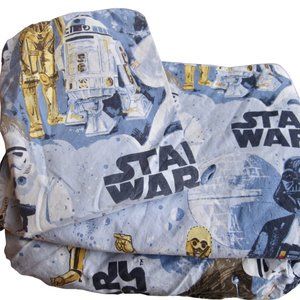 Pottery Barn STAR WARS A New Hope Sheet Set Twin Size Flat Fitted & Pillowcase